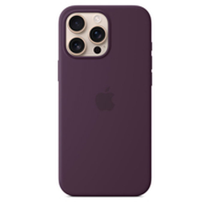 Apple Funda iPhone 16 Pro Max Silicone with MagSafe - Plum