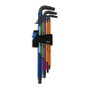 Wera Juego de llaves allen Hex-Plus Blacklaser 9 piezas - Acero inoxidable métrico 1.5-10 mm