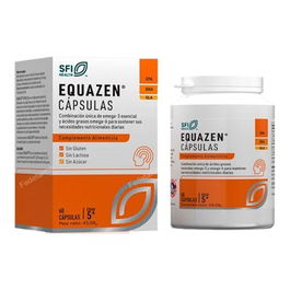 VITAE Equazen Eye-Q 60 Cápsulas - Suplemento de Omega-3 y Omega-6 para el Sistema Nervioso y Neuronas