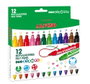 Alpino Duo Stamper Caja de 12 Rotuladores de Fibra Colores Surtidos