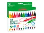 Alpino Rotulador Duo Stamper Caja de 12 Unidades Colores Surtidos Punta Fina