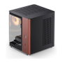 Jonsbo TK-0 Mini-Tower Mini-ITX con Vidrio Templado y Madera - negro