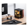 Jonsbo TK-0 Mini-Tower Mini-ITX con Vidrio Templado y Madera - negro
