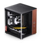 Jonsbo TK-0 Mini-Tower Mini-ITX con Vidrio Templado y Madera - negro