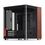 Jonsbo TK-0 Mini-Tower Mini-ITX con Vidrio Templado y Madera - negro