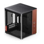 Jonsbo TK-0 Mini-Tower Mini-ITX con Vidrio Templado y Madera - negro