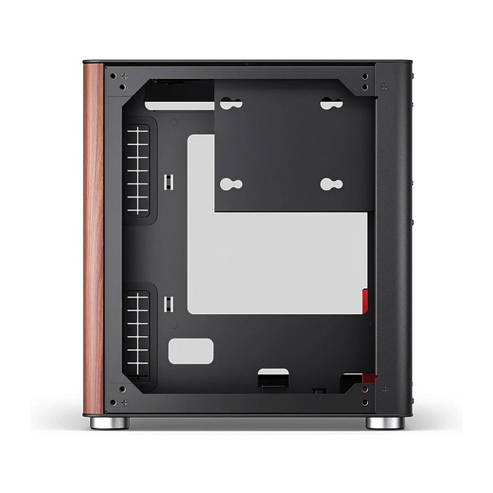 Jonsbo TK-0 Mini-Tower Mini-ITX con Vidrio Templado y Madera - negro