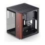 Jonsbo TK-0 Mini-Tower Mini-ITX con Vidrio Templado y Madera - negro