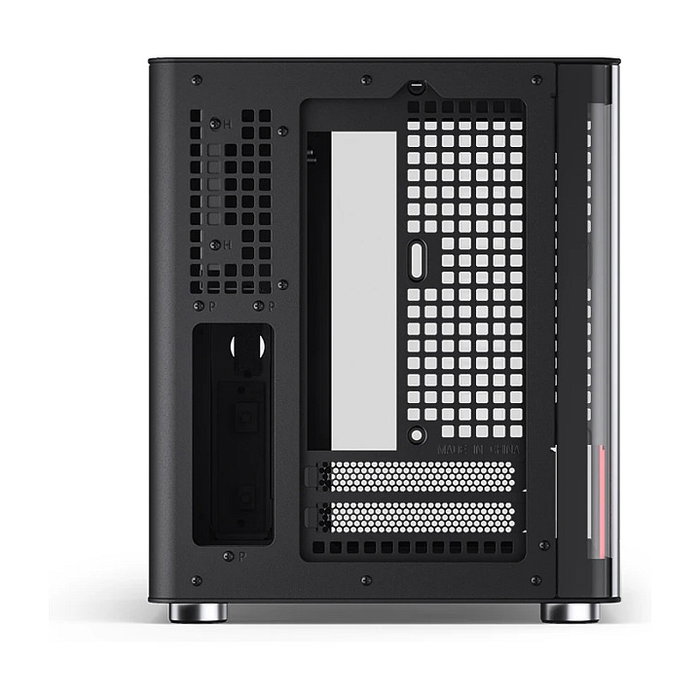 Jonsbo TK-0 Mini-Tower Mini-ITX con Vidrio Templado y Madera - negro