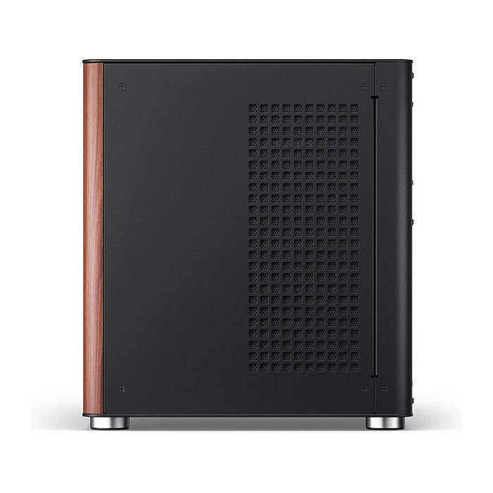 Jonsbo TK-0 Mini-Tower Mini-ITX con Vidrio Templado y Madera - negro