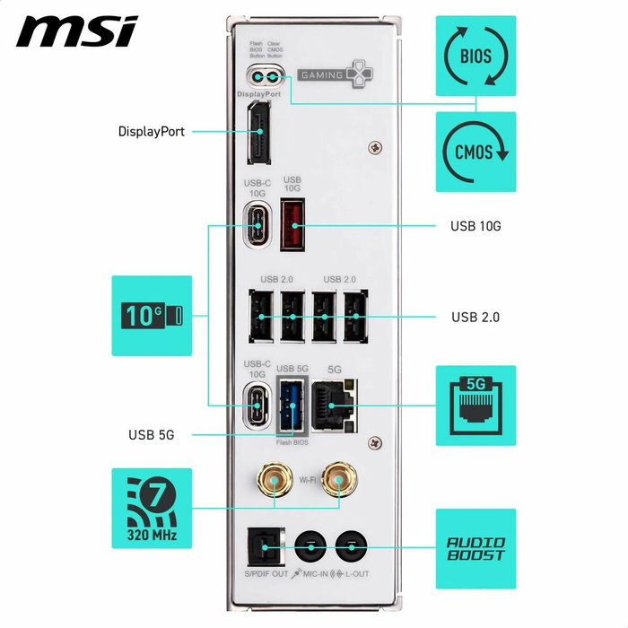 MSI B850 GAMING PLUS WIFI PZ MSI B850 GAMING PLUS WIFI PZ