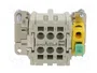 HARTING Han® ES Hembra 6B PE-CC Plantilla de contacto