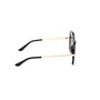 GUESS GU00215 01B Gafas de Sol para Mujer - Lente Redonda 55 mm, Puente 18 mm, Varillas 140 mm