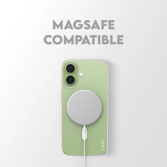 PanzerGlass CARE SL1M Funda Transparente con MagSafe para iPhone 17