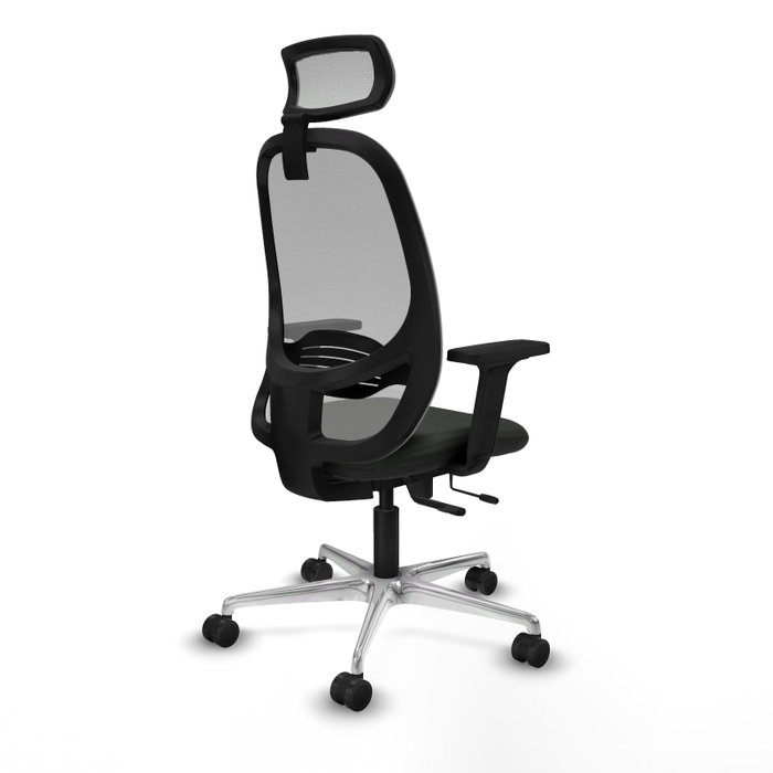 PIQUERAS Y CRESPO Silla de oficina Cilanco con mecanismo Sincro/Traslack, Negro y Gris PIQUERAS Y CRESPO Silla de oficina Cilanco con mecanismo Sincro/Traslack, Negro y Gris