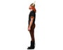 Disfraz Vikingo Adulto Hombre con Camiseta, Cinturón y Pantalón Largo - Negro - Talla XS-S - Poliéster