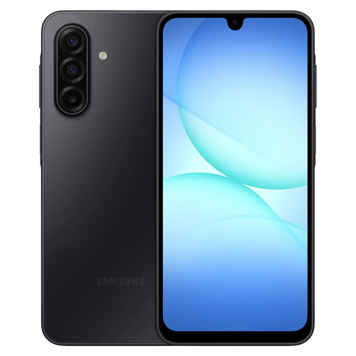 Samsung Galaxy A17 5G Negro, 6.7" Super AMOLED 90Hz, 128 GB, 4 GB RAM, 50 MP, Batería 5000 mAh, Android 15, Dual SIM Samsung Galaxy A17 5G Negro, 6.7" Super AMOLED 90Hz, 128 GB, 4 GB RAM, 50 MP, Batería 5000 mAh, Android 15, Dual SIM