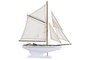 DKD Home Decor Barco de Madera Blanco 39x6,5x41 cm