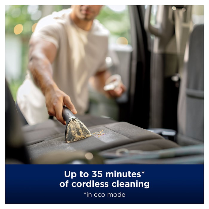 Bissell SpotClean Cordless 3681N Limpiador de tapicería a mano portátil sin cable, 25 m2/h, 0.9L, negro