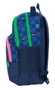 Safta Mochila Benetton Damero 20L Adaptable a Carro