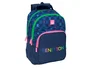 Safta Mochila Benetton Damero 20L Adaptable a Carro