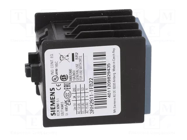 SIEMENS 3RH2911-1FB22 Contactores auxiliares NC x2 + NA x2