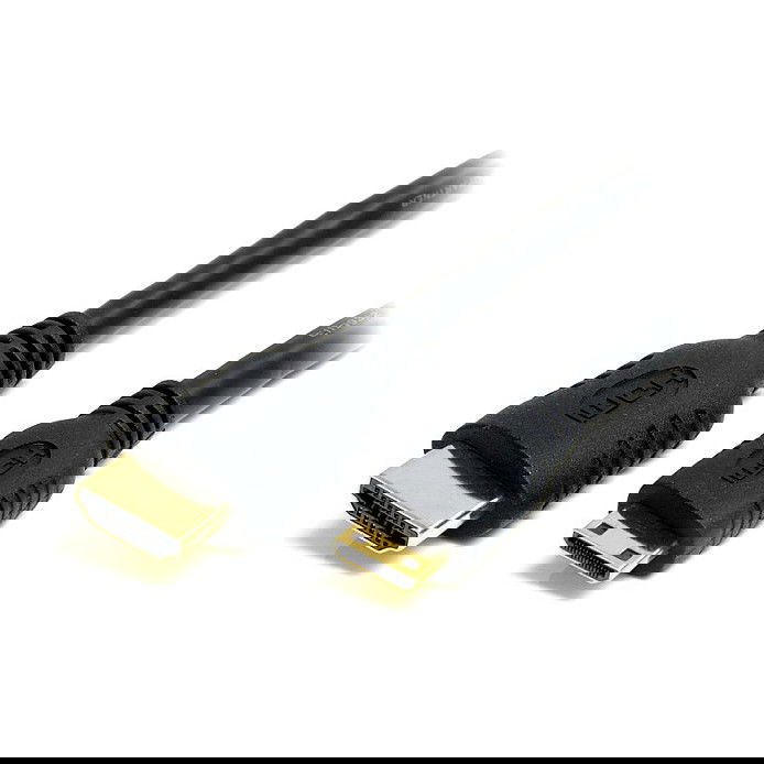 StarTech Cable HDMI de Alta Velocidad con Ethernet 0.5m, HDMI a HDMI Mini (M/M) para Transmision de Video y Audio StarTech Cable HDMI de Alta Velocidad con Ethernet 0.5m, HDMI a HDMI Mini (M/M) para Transmision de Video y Audio