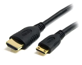 StarTech.com Cable HDMI a Mini HDMI Macho a Macho de 0,5 m con Ethernet, Negro