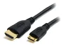 StarTech Cable Mini HDMI a HDMI con Ethernet de 0,5 m, Negro