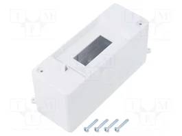 ELEKTRO-PLAST NASIELSK Carcasa MINI para Aparatos Modulares Blanco