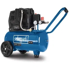 Scheppach Compresor de Aire Silencioso HC25Si - 24 L - 1100W - 8 bar - 1.5 HP