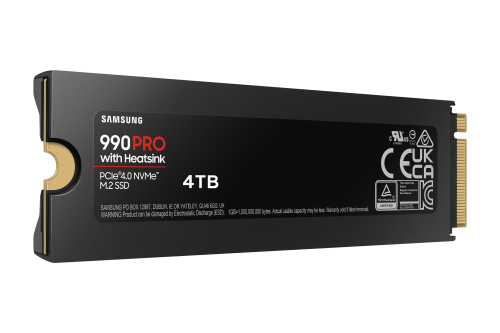 Samsung 990 PRO Heatsink 4 TB M.2 NVMe