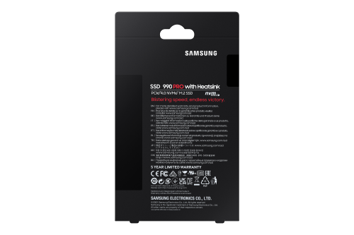 Samsung 990 PRO Heatsink 4 TB M.2 NVMe