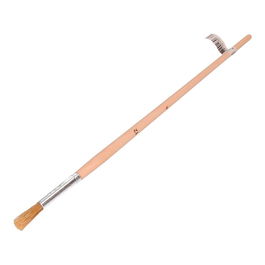 Edm Pincel Redondo Cabo Lata N°12 8,5 mm Cerdas Naturales Uso Eventual Bricolaje Acabado Uniforme Óptima Nivelación