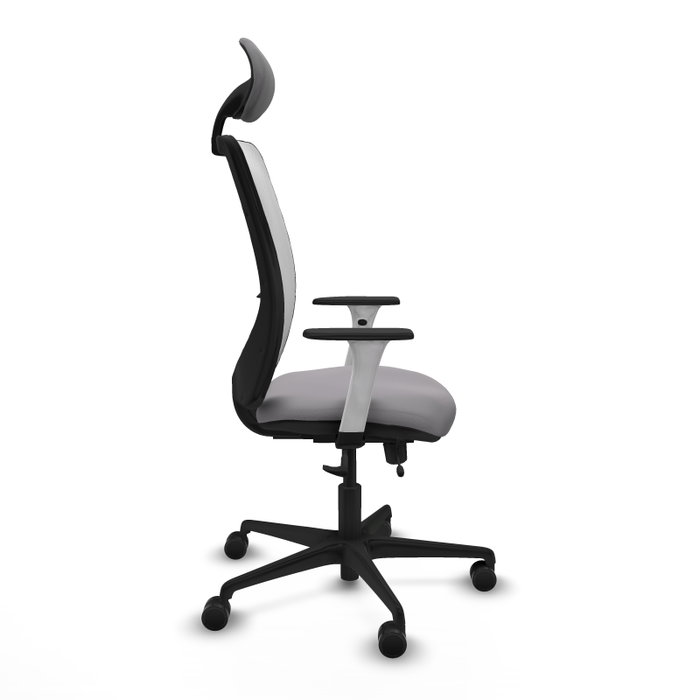 PIQUERAS Y CRESPO Silla de oficina Zulema Gris y Blanco PIQUERAS Y CRESPO Silla de oficina Zulema Gris y Blanco