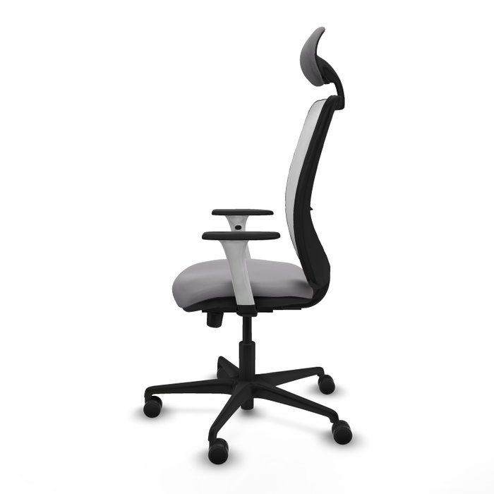 PIQUERAS Y CRESPO Silla de oficina Zulema Gris y Blanco PIQUERAS Y CRESPO Silla de oficina Zulema Gris y Blanco