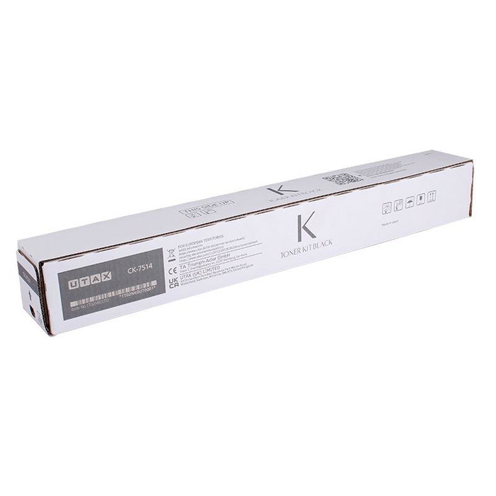 Utax CK-7514 Original Tóner Negro Copy Kit 1T02NK0UT0 Compatible 4056I 5056I 6056I 35000 Páginas