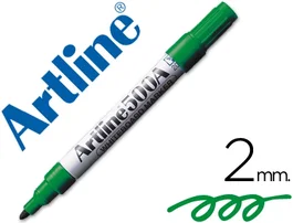 Artline EK-500 Rotulador para Pizarra Verde Punta Redonda 2 mm Recargable