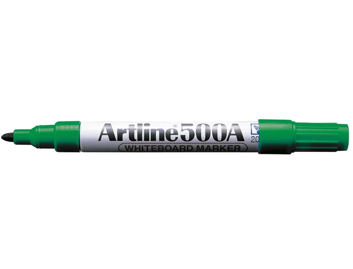 Artline EK-500 Rotulador para Pizarra Verde Punta Redonda 2 mm Recargable Artline EK-500 Rotulador para Pizarra Verde Punta Redonda 2 mm Recargable