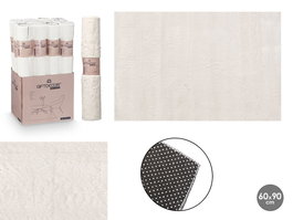 Giftdecor Alfombra Soft Crema 60 x 90 cm (Set de 12)