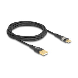 DeLOCK Cable USB 2.0 Tipo-A macho a USB Type-C macho 60 W 2 m Negro