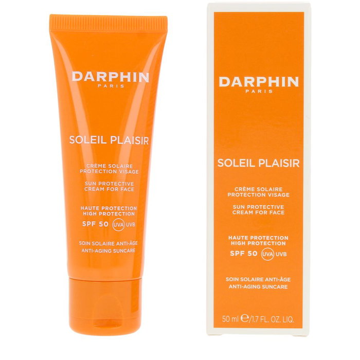 Darphin SUN CARE soleil Plaisir Protector Solar Anti-Edad Facial SPF50, 50 ml