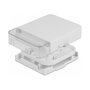 DeLOCK 86844 Caja de conexión de fibra óptica para montaje en pared, Blanco