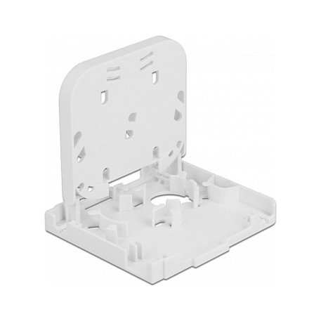 DeLOCK 86844 Caja de conexión de fibra óptica para montaje en pared, Blanco