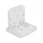 DeLOCK 86844 Caja de conexión de fibra óptica para montaje en pared, Blanco