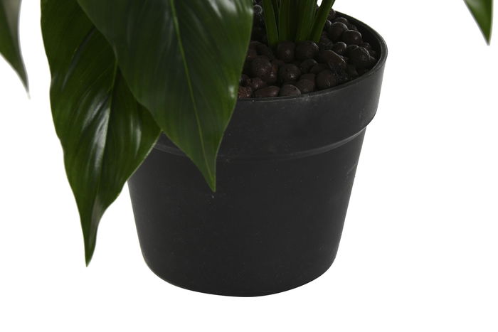 DKD Home Decor Planta Spathe Lirio Verde Blanco 40 x 75 x 40 cm (2 Unidades)