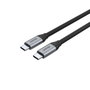 Unitek Cable USB-C a USB-C 10Gbps 4K 60Hz 20V/5A