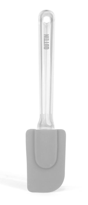 Quttin Espátula de Silicona Mango Clear Quttin Espátula de Silicona Mango Clear