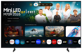 Samsung TU55M70HAUXXC Televisor 55 pulg. 4K Ultra HD Smart TV Mini LED Negro