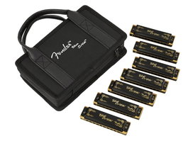 Fender Blues DeVille Set de 7 Armónicas Diatónicas con Estuche